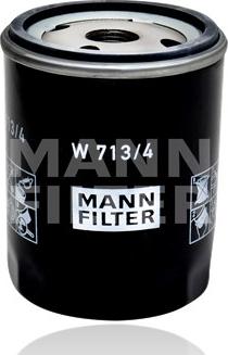Mann-Filter W 713/4 - Yağ filtresi parcadolu.com