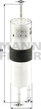 Mann-Filter WK 515 - Yakıt Filtresi parcadolu.com