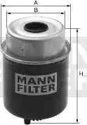 Mann-Filter WK 8123 - Yakıt Filtresi parcadolu.com