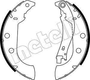 Metelli 53-0327 - Fren Pabuç Takımı parcadolu.com