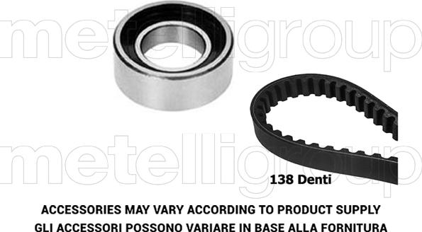 Metelli 29-0224 - Triger Kayışı Seti parcadolu.com