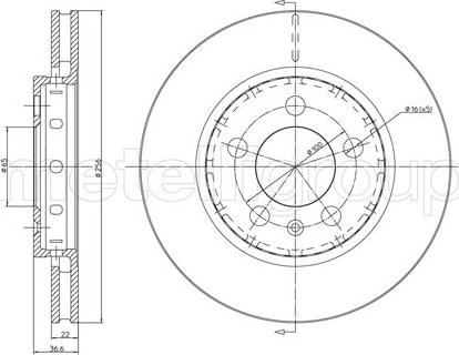 Metelli 23-0695C - Fren Diski parcadolu.com