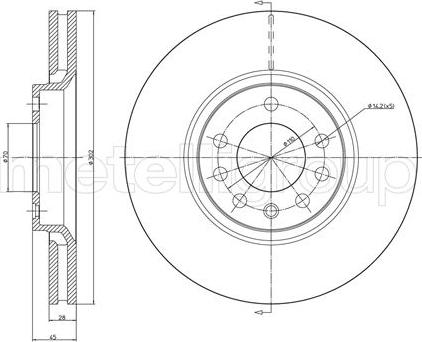 Metelli 23-0681C - Fren Diski parcadolu.com