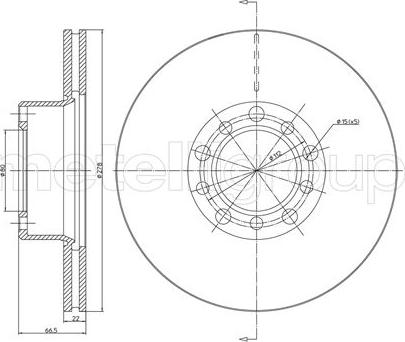 Metelli 23-0047 - Fren Diski parcadolu.com