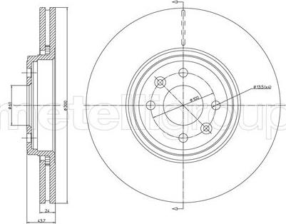 Metelli 23-0829C - Fren Diski parcadolu.com