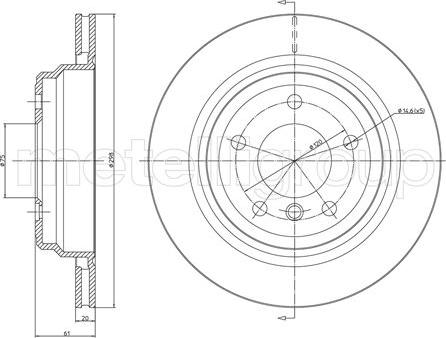 Metelli 23-0398C - Fren Diski parcadolu.com