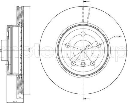 Metelli 23-0752C - Fren Diski parcadolu.com