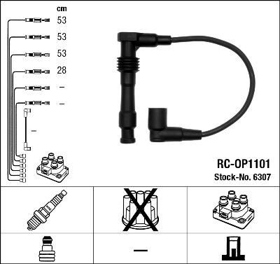 NGK 6307 - Buji Kablosu Seti parcadolu.com