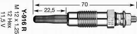 NGK 2785 - Kızdırma Bujisi parcadolu.com