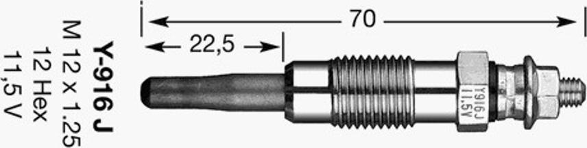 NGK D-Power  6 - Kızdırma Bujisi parcadolu.com