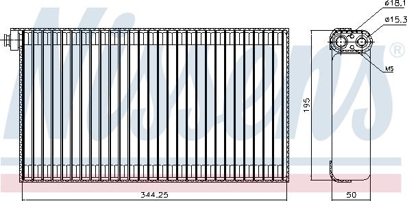 Nissens 92310 - Evaporatör, Klima Sistemi parcadolu.com