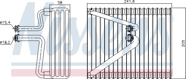 Nissens 92206 - Evaporatör, Klima Sistemi parcadolu.com