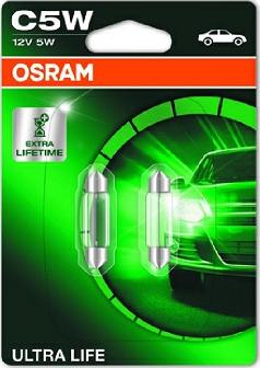 Osram 6418ULT-02B - Ampul, Plaka Aydınlatması parcadolu.com