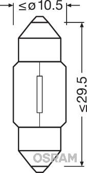 OSRAM 6438 - Ampul, İç Mekan Aydınlatması parcadolu.com