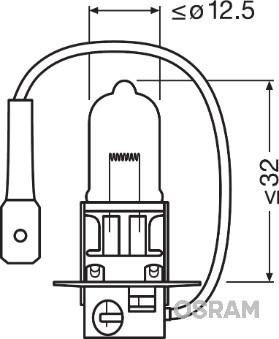 Osram 62201SBP - Far Ampul parcadolu.com