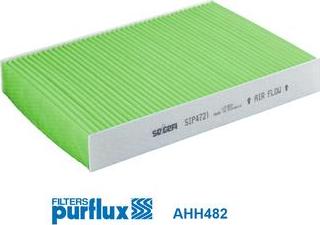 Purflux AHH482 - Filtre, kabin havası parcadolu.com