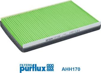 Purflux AHH170 - Filtre, kabin havası parcadolu.com