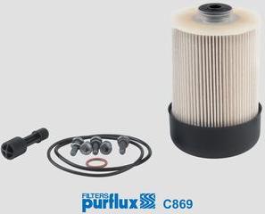 Purflux C869 - Yakıt Filtresi parcadolu.com