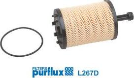 Purflux L267D - Yağ filtresi parcadolu.com