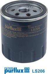 Purflux LS206 - Yağ filtresi parcadolu.com