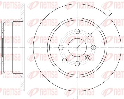 Remsa 6454.00 - Fren Diski parcadolu.com