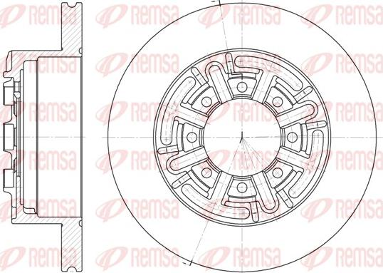 Remsa 6420.00 - Fren Diski parcadolu.com