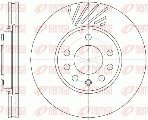 Remsa 6584.10 - Fren Diski parcadolu.com