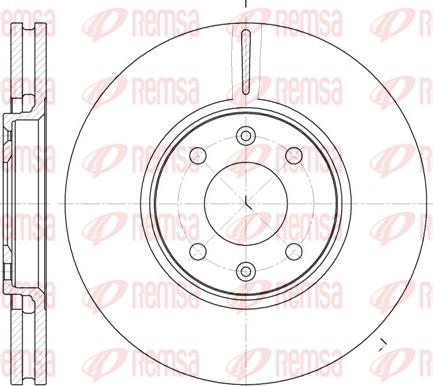 Remsa 6587.10 - Fren Diski parcadolu.com