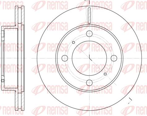 Remsa 6539.10 - Fren Diski parcadolu.com