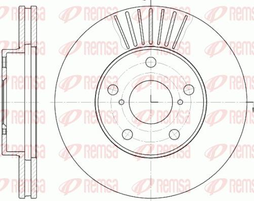 Remsa 6640.10 - Fren Diski parcadolu.com