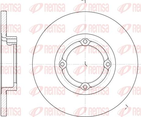 Remsa 6606.00 - Fren Diski parcadolu.com