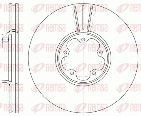 Remsa 6608.10 - Fren Diski parcadolu.com