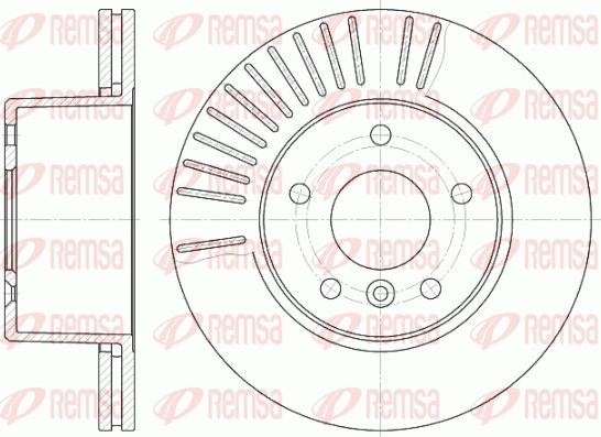 Remsa 6638.10 - Fren Diski parcadolu.com