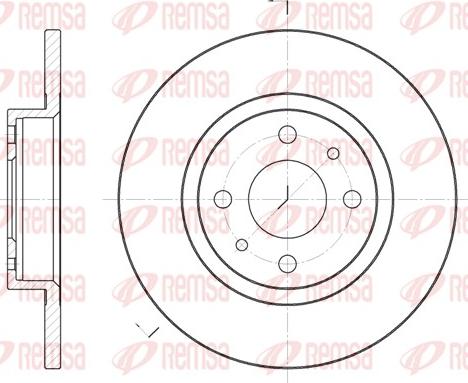 Remsa 6191.00 - Fren Diski parcadolu.com