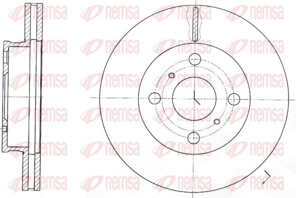 Remsa 61697.10 - Fren Diski parcadolu.com