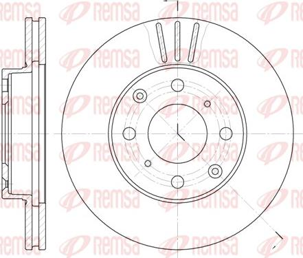 Remsa 6108.10 - Fren Diski parcadolu.com