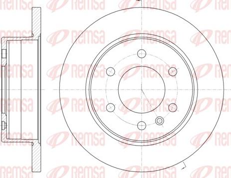 Remsa 61035.00 - Fren Diski parcadolu.com