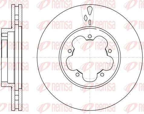 Remsa 61021.10 - Fren Diski parcadolu.com