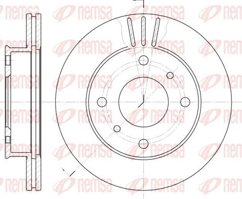 Remsa 6113.10 - Fren Diski parcadolu.com