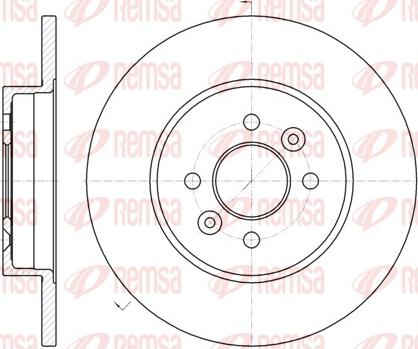 Remsa 61176.00 - Fren Diski parcadolu.com