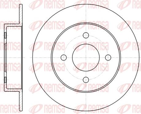 Remsa 61353.00 - Fren Diski parcadolu.com