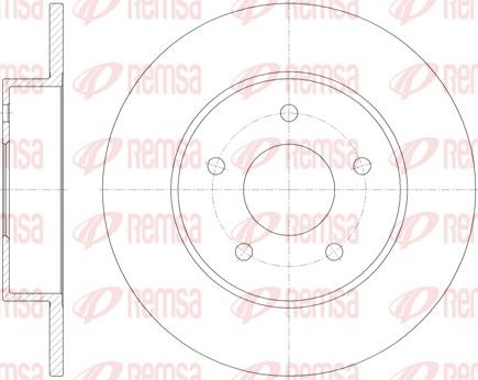 Remsa 6820.00 - Fren Diski parcadolu.com