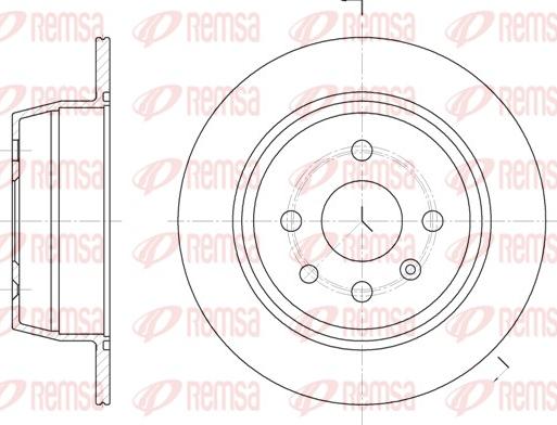 Remsa 6207.00 - Fren Diski parcadolu.com