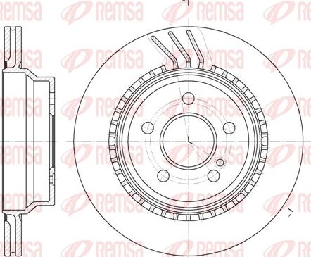 Remsa 6760.10 - Fren Diski parcadolu.com