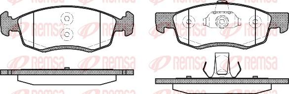 Remsa 0172.32 - Fren Balata Seti, Diskli Fren parcadolu.com