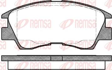 Remsa 0275.10 - Fren Balata Seti, Diskli Fren parcadolu.com