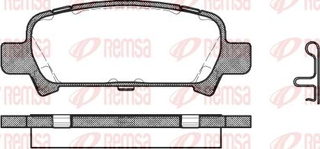 Remsa 0729.02 - Fren Balata Seti, Diskli Fren parcadolu.com