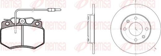 Remsa 8170.01 - Fren takımı, diskli fren parcadolu.com