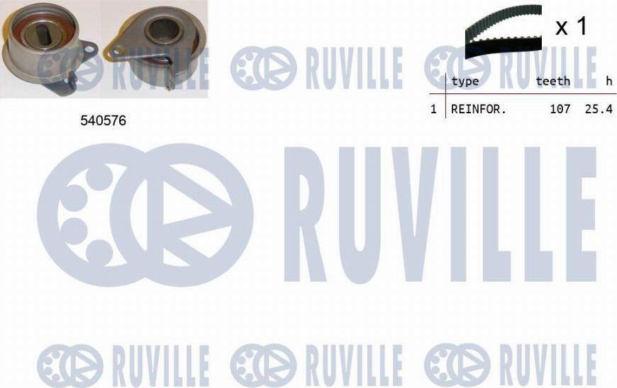 Ruville 550454 - Triger Kayışı Seti parcadolu.com