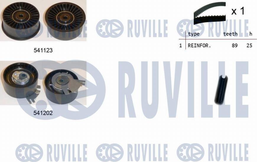 Ruville 550118 - Triger Kayışı Seti parcadolu.com